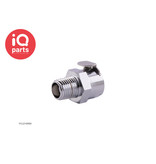 IQ-Parts IQP - VCL10004 / VCLD10004 | Coupling Body | Chrome-plated brass | 1/4" NPT Pipe Thread