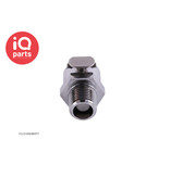 IQ-Parts IQP - VCL10004BSPT / VCLD10004BSPT | Coupling Body | Chrome-plated brass | 1/4" BSPT Pipe Thread