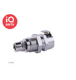 IQ-Parts IQ-Parts - VCL12004 / VCLD12004 | Coupling Body | Panel mount | PTF Nut 6,4 mm (1/4") OD / 4,3 mm (0.17") ID