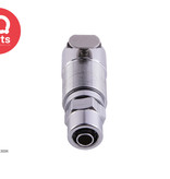 IQ-Parts IQ-Parts - VCL13006 / VCLD13006 | Snelkoppeling | Verchroomd messing | PTF Klemring 9,5 mm OD / 6,4 mm ID