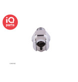 IQ-Parts IQP - VCM1002 / VCMD1002 | Snelkoppeling | Verchroomd messing | 1/8" NPT buitendraad