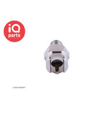 IQ-Parts IQP - VCM1002BSPT / VCMD1002BSPT | Coupling Body | Chrome-plated brass | 1/8" BSPT Pipe Thread