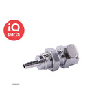 IQ-Parts IQ-Parts - VCM1602 / VCMD1602 | Coupling Body | Panel mount | Hose barb 3.2 mm (1/8")