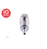 IQ-Parts IQ-Parts - VCM1702 / VCMD1702 | Coupling Body | Chrome-plated brass | Hose barb 3.2 mm (1/8")