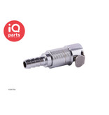 IQ-Parts IQ-Parts - VCM1704 / VCMD1704 | Coupling Body | Chrome-plated brass | Hose barb 6.4 mm (1/4")