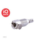 IQ-Parts IQ-Parts - VCM1704 / VCMD1704 | Coupling Body | Chrome-plated brass | Hose barb 6.4 mm (1/4")