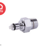 IQ-Parts IQ-Parts - VCM2404 / VCMD2404 | Coupling Insert | Chrome-plated brass | 1/4" NPT Pipe Thread