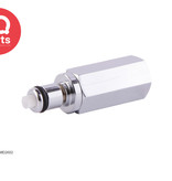 IQ-Parts IQ-Parts - VCM2602 / VCMD2602 | Insteeknippel | Verchroomd messing | 1/8" NPT binnendraad