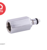 IQ-Parts IQ-Parts - VCM2604BSPP / VCMD2604BSPP | Insteeknippel | Verchroomd messing | 1/4" BSPP binnendraad