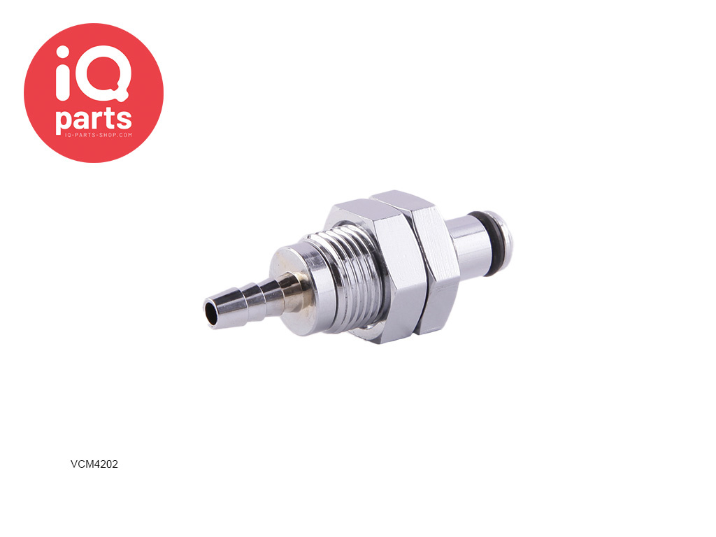 IQ-Parts VCM4202 / VCMD4202 | Coupling Insert | Panel mount | Hose barb 3.2 mm (1/8")