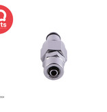 IQ-Parts IQ-Parts - VCM2004 / VCMD2004 | Coupling Insert | Chrome-plated brass | PTF Nut 6,4 mm (1/4") OD / 4,3 mm (0.17") ID