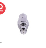 IQ-Parts IQ-Parts - VCM2004 / VCMD2004 | Coupling Insert | Chrome-plated brass | PTF Nut 6,4 mm (1/4") OD / 4,3 mm (0.17") ID