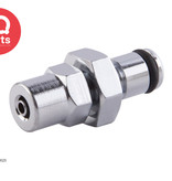 IQ-Parts IQ-Parts - VCM20025 / VCMD20025 | Coupling Insert | Chrome-plated brass | PTF Nut 4.0 mm (5/32") OD / 2.5 mm (0.10") ID