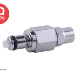 IQ-Parts IQ-Parts - VCM20025 / VCMD20025 | Insteeknippel | Verchroomd messing | PTF Klemring 4.0 mm OD / 2.5 mm ID