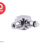 IQ-Parts IQ-Parts - VCM21025 / VCMD21025 | Insteeknippel 90º | Verchroomd messing | PTF Klemring 4.0 mm OD / 2.5 mm ID