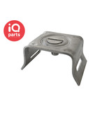 Bandimex Dimple-Schilderhalter mit gekröpften Schenkeln H435 - AISI 304