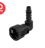 NORMA NORMAQUICK® S Quick Connector 90° NW10 - 8 mm