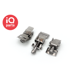 IQ-Parts IQ-Parts - Extraflex eindloze slangklem | 12 mm breed | W4 (RVS 304) | 30 meter | 50 huisjes