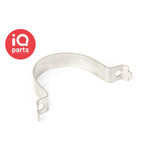 IQ-Parts IQ-Parts Verkeersbordbeugel twee bouten D-Clip (DC) | W4 | ongelakt