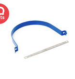 IQ-Parts IQ-Parts Halterung für Verkehrszeichen zwei Bolzen D-Clip (DC) | W4 | lackiert > 114 mm