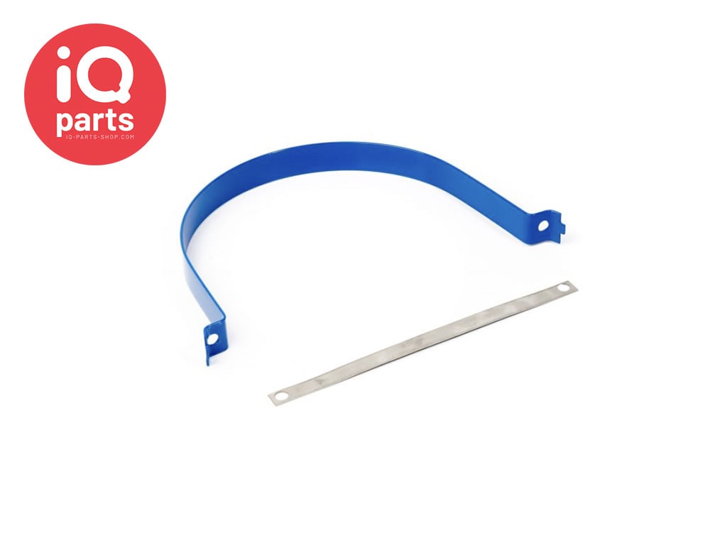 IQ-Parts Halterung für Verkehrszeichen zwei Bolzen D-Clip (DC) | W4 | lackiert > 114 mm