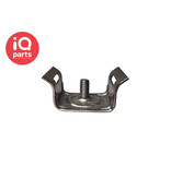 BAND-IT Band-It Mounting Brackets with flared legs | single bolt | AISI 200/300