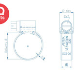 ABA ABA Nova assortment box | 265 pieces | 9 mm wide | W1