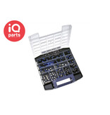 IQS Steckverbinder Sortimentskasten | 160 Stück | Blaue Serie