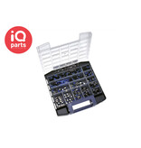 IQS Stekkeraansluiting assortiment box | 160 stuks | Blue Series