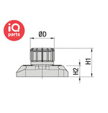 STAUFF STAUFF Hexagon Rail Nut | Metric | Type SM