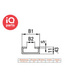 STAUFF STAUFF Mounting Rail | Standard- and Twin serie | Type TS