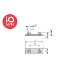 STAUFF STAUFF Lasplaat Zware Series | Type SPAL | Metrisch