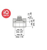 STAUFF STAUFF Bevestigingsadapter Standaard Series | Metrisch | Type CRA