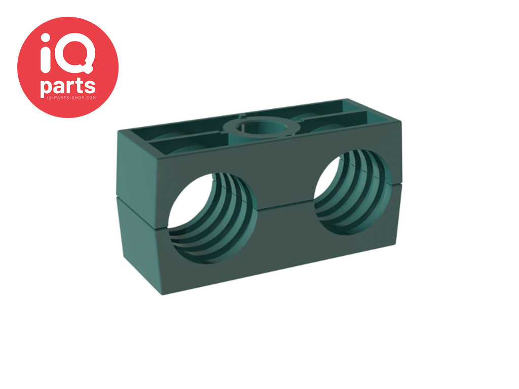 STAUFF Clamp body Twin Series | Polypropylene | Profiled Design