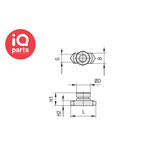 STAUFF STAUFF Hexagon Rail Nut | Metric | Type SM | for Twin-series