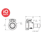 CPC CPC - MPC17004T | Kupplung | ABS | 6,4 mm Schlauchanschluß