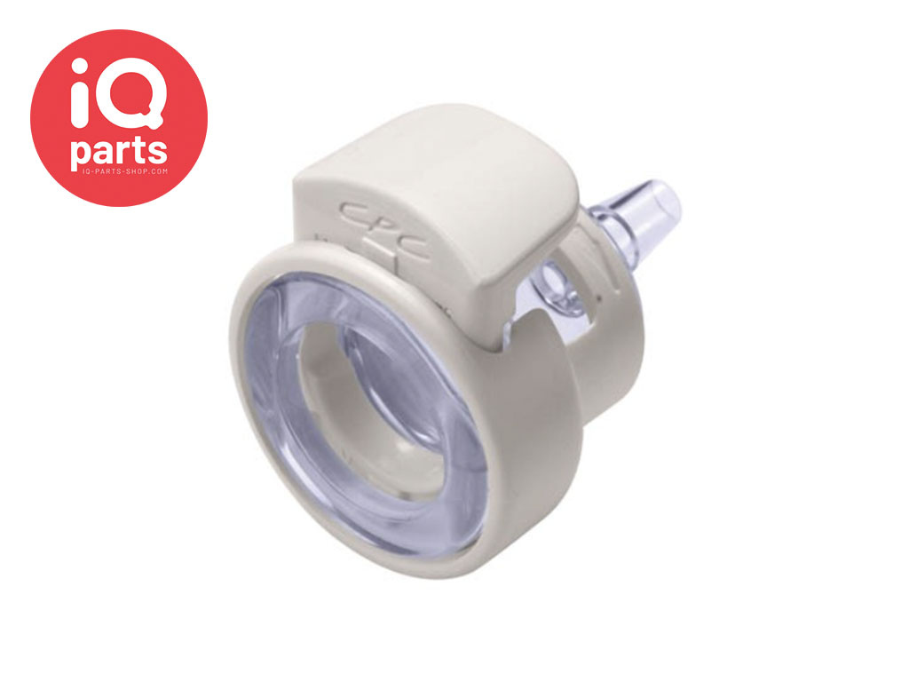 CPC MPCK17002T03 | Snelkoppeling | Polycarbonaat | 3,2 mm slangpilaar | met vergrendeling
