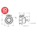 CPC CPC - MPCK17002T03 | Kupplung | Polycarbonat | 3,2 mm Schlauchanschluß | mit Verriegelung