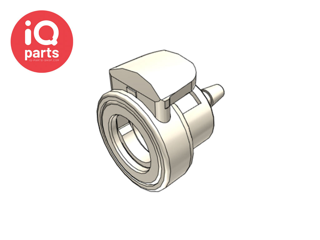 CPC MPCK17002T39 | Coupling Body | Polysulfone | 3,2 mm (1/8") Hose barb | with lock