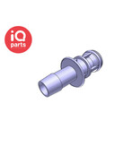 CPC CPC - MPC22004T03M | Insteeknippel | Polycarbonaat | 6,4 mm slangpilaar | Silicone
