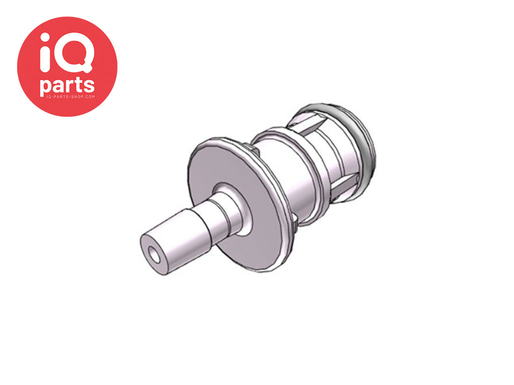 CPC MPC22002T03 | Coupling Insert | Polycarbonate | 3,2 mm (1/8") Hose barb | BUNA-N