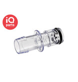 CPC CPC - MPC22006T03 | Coupling Insert | Polycarbonate | 9,5 mm (3/8") Hose barb | BUNA-N