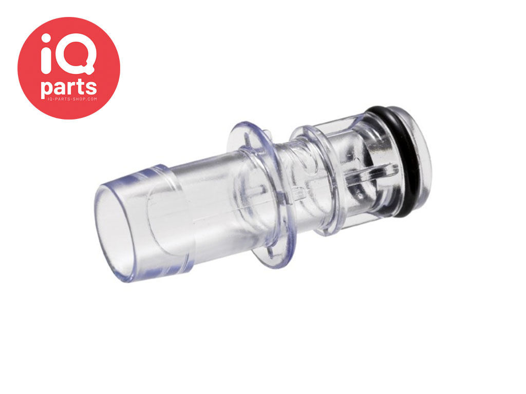 CPC MPC22006T03 | Coupling Insert | Polycarbonate | 9,5 mm (3/8") Hose barb | BUNA-N
