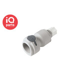 CPC CPC - NSHD13006  | NSH Coupling Body | Polypropylene | 3/8" JACO fitting