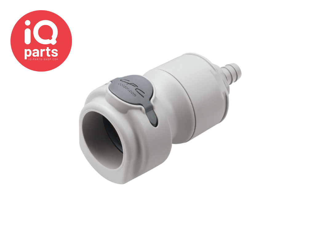 CPC NSHD17006  | NSH Coupling Body | Polypropylene | 9,5 mm (3/8") Hose barb