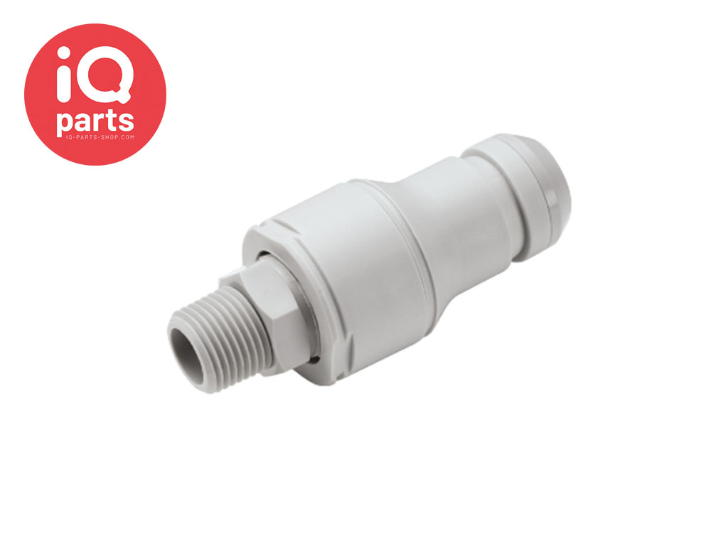 CPC NSHD24008  | NSH Coupling Insert | Polypropylene | 1/2" NPT male thread