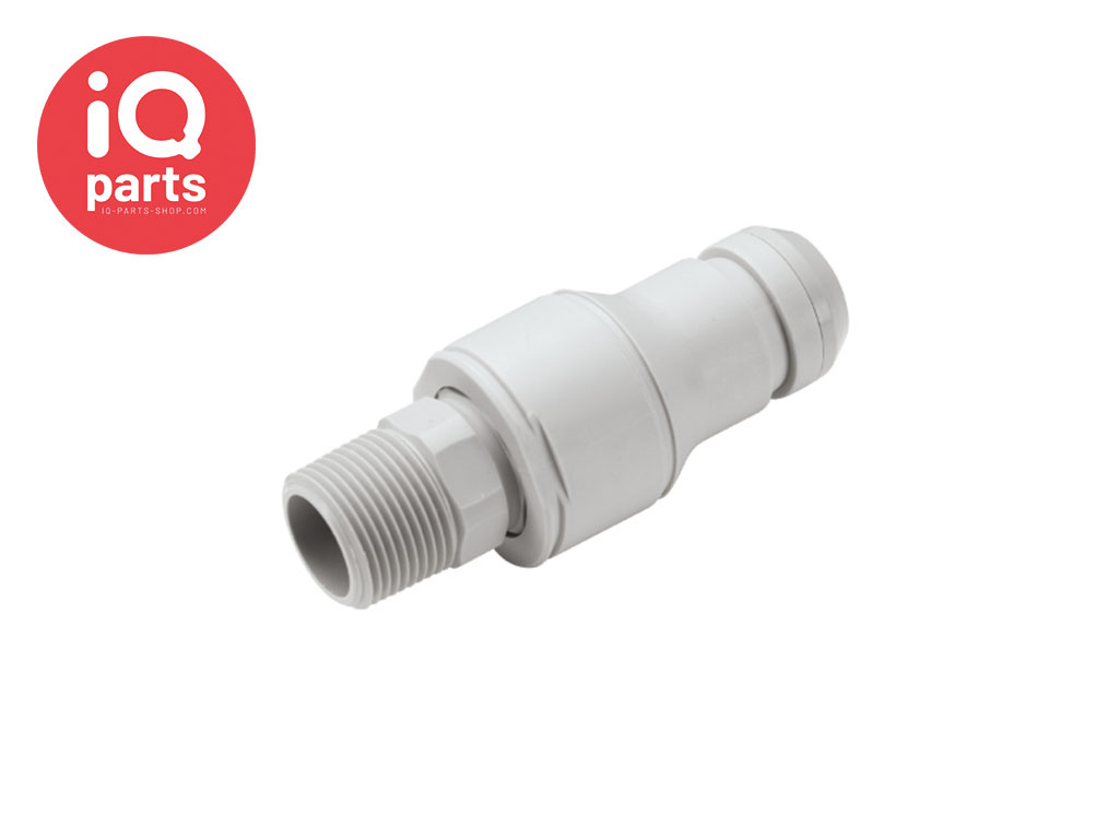 CPC NSHD24012  | NSH Stecker | Polypropylen | 3/4" NPT Außengewinde