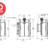 CPC CPC - TT1001 / TTD1001 | Coupling Set 10 tubes | Acetal | 1.6 mm (1/16") Hose barbs