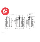 CPC CPC - TT100212 | Coupling Set 10 tubes | Polypropylene | 3.2 mm (1/8") Hose barbs