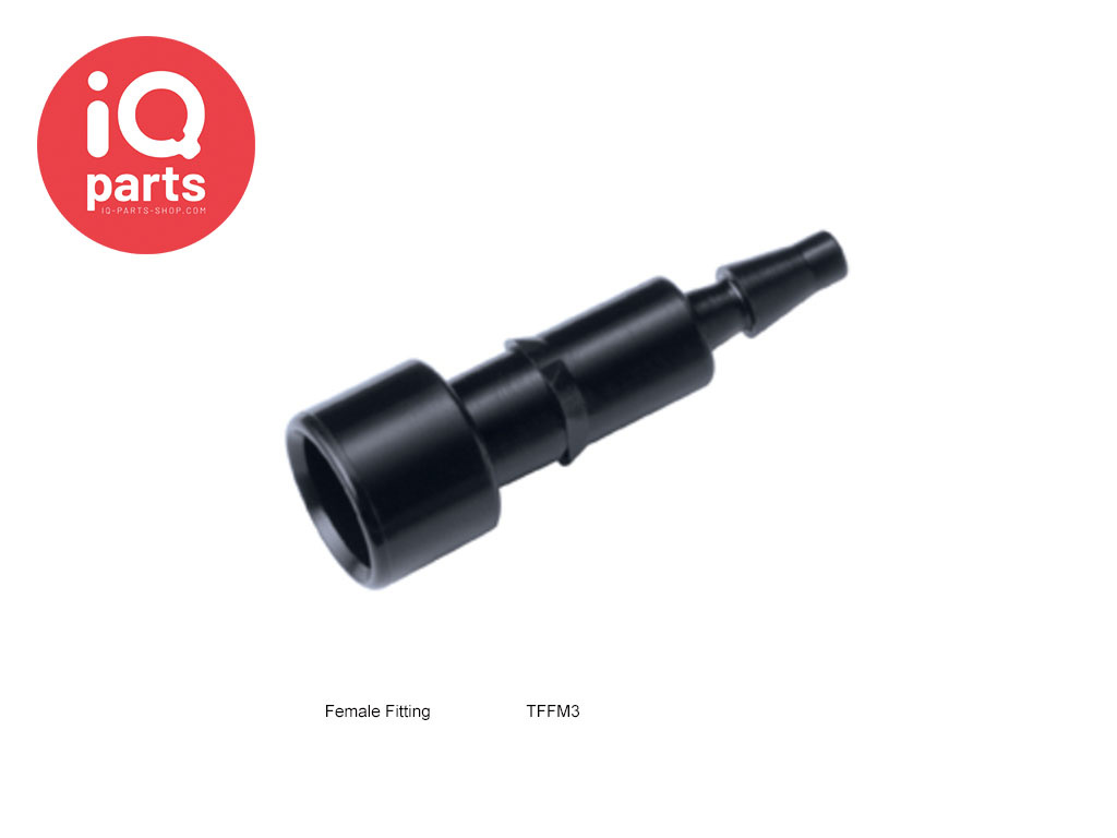 CPC TFFM3 / TFFDM3 | Coupling Body | Acetal | 3.0 mm Hose barb